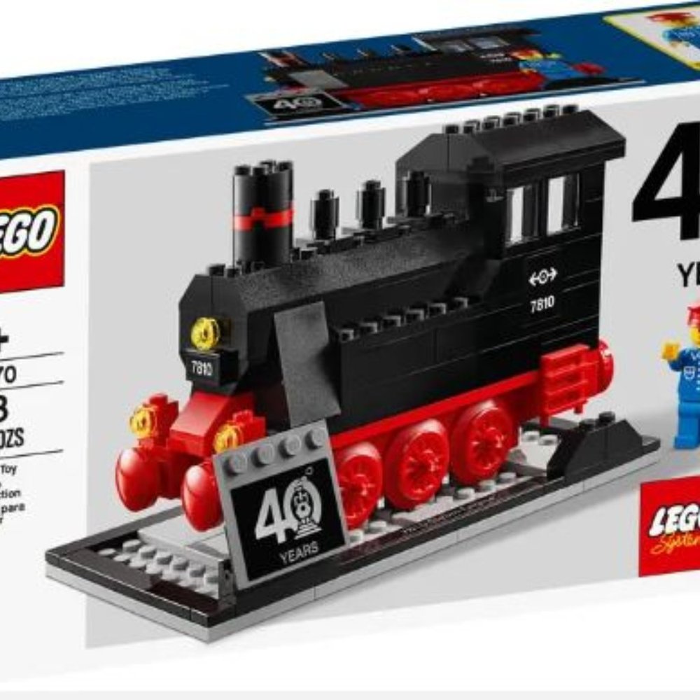 NEW SEALED LEGO Trains 40th Anniversary Set